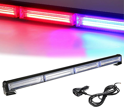 #ad Led Traffic Advisor Strobe Light Bar 24IN COB LED Warning Lights 13 Modes Safe $55.32