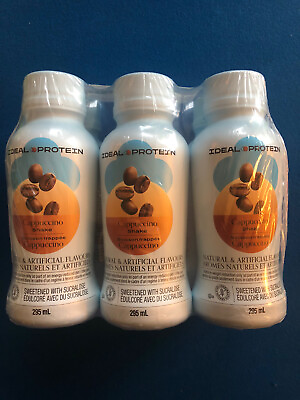 #ad Ideal Protein Ready Made Cappuccino Drink 6 Bottles EXP 7 31 24 FREE SHIP $49.99