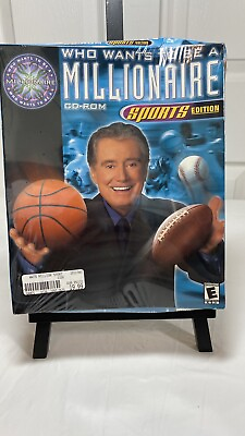 #ad Who Wants to Be a Millionaire Sports Edition PC CD ROM Game New Sealed $7.55