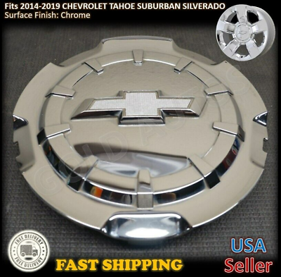 #ad ONE 2014 2018 Chevy Silverado Tahoe Suburban # 5651 Chrome Wheel Center Cap NEW $36.66