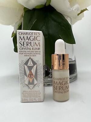 #ad Charlotte#x27;s Magic Serum Crystal Elixir Infused Serum Travel Size 3.6ml .12fl oz $14.99