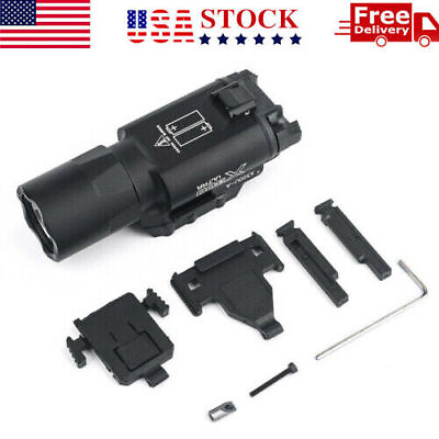 #ad X300U 500LM LED Gun Flashlight Torch For 20mm Picatinny Rail Glock Rifle Hunting $38.58