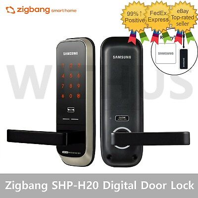 #ad Zigbang SHP H20 Digital Smart Door Lock Touch Pad Home Security System $148.93