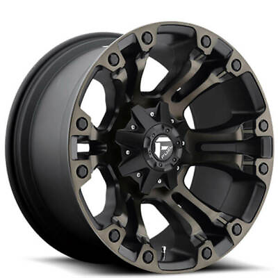 #ad 4 20x9 Fuel Wheels D569 Vapor Black Machined w Dark Tint Off Road Rims B47 $1704.00