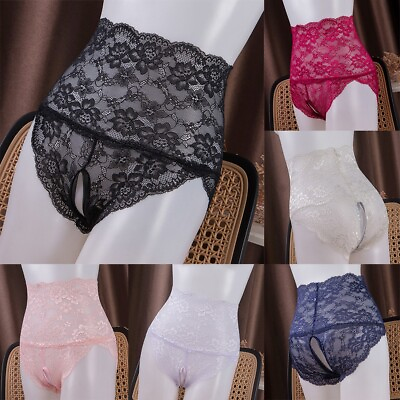 #ad Hot New Womens Briefs Underwear High Stretch High Waist Lace Sexy Briefs $9.87