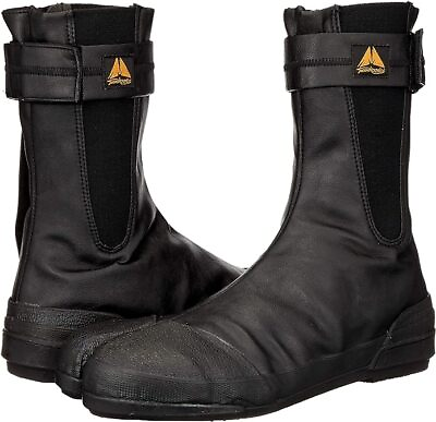 #ad TABI NINJA Shoes Boots SOKAIDO TH 302F Synthetic Leather Zipper Twin Hooves New $68.70