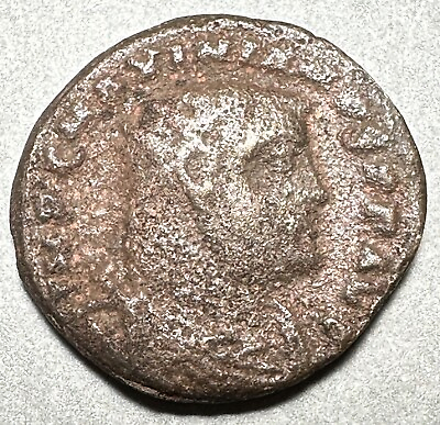 #ad Maximian 1st reign AE Follis Ancient Roman Empire 286 305 AD Bronze. 3.7 Grams. $15.00