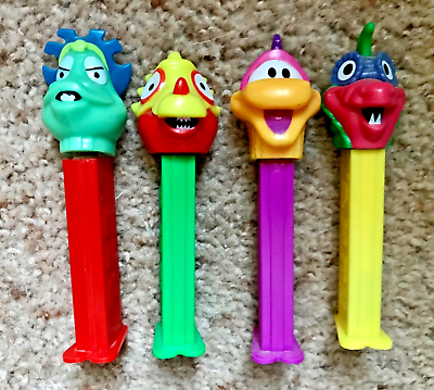 #ad PEZ Retired Pezasaurs Complete 4 Set ALL MINT $9.99