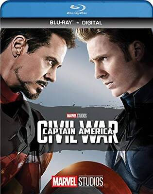 #ad CAPTAIN AMERICA: CIVIL WAR Blu ray Blu ray By Chris Evans GOOD $5.31