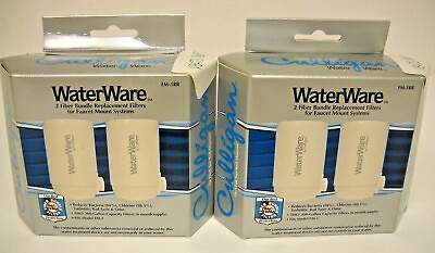 #ad 4 Culligan WaterWare Replacement Faucet Mount Filters FM 1RR Fits Model FM 1 $29.00