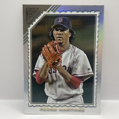 #ad 2022 Topps Gallery Baseball Pedro Martinez #10 Rainbow Foil Boston Red Sox $1.39
