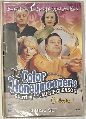 #ad Color Honeymooners Live From Miami Collection 1 The Jackie Gleason Show 3 DVD $49.97