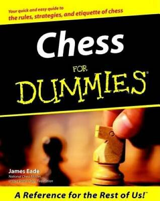#ad Chess For Dummies Paperback By Eade James GOOD $4.31