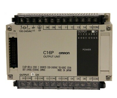 #ad Omron C16P OR A 16 Point Series Relay Output I O Module $39.96