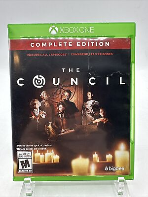#ad The Council: Complete Edition Microsoft Xbox One TESTED $7.99