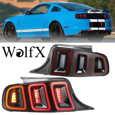 #ad For 10 14 Ford Mustang LED Tail Lights Assembly Sequential Signal Replace Lamps $264.49