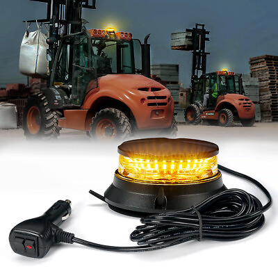 Emergency Rooftop 24LED Strobe Light Bar for truck Warning Amber Security safety $29.99