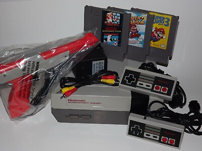 #ad Nintendo NES System Console Choose Your Super Mario Game Bundle New 72 Pin $119.99