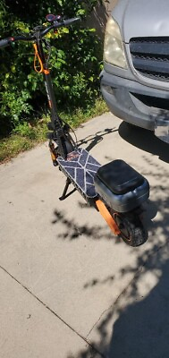 #ad Scooter dual motor 1200 watts each 40mph 40 mile range w trunk $966.00