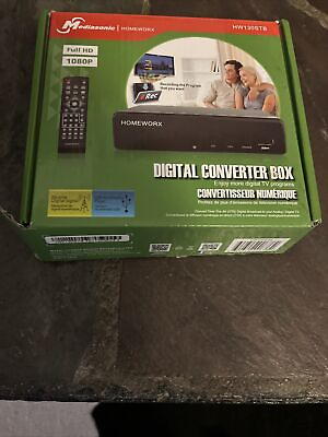 #ad Mediasonic Homeworx DIGITAL CONVERTER BOX Full HD HW130STB w Remote $20.00