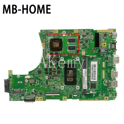 #ad X456UQK Mainboard I5 4200U 4GB RAM For ASUS X456UV X456UAM X456UVK Motherboard $257.11