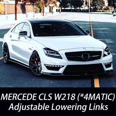 #ad For Mercedes CLS 550 4 MATIC Adjustable Lowering Links Air Suspension Kit W218 $129.99