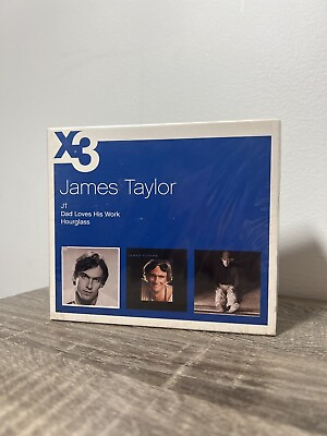 #ad James Taylor – X3 JT Dad Loves His Work Hourglass 3 CD Brand New Sealed $14.99