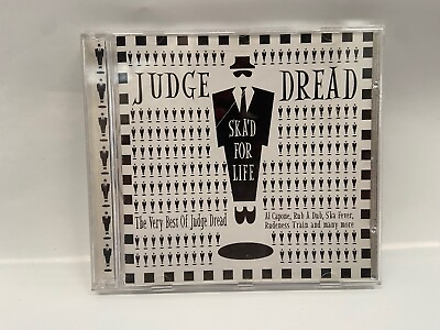 #ad Judge Dread Ska#x27;d for Life rare Epic UK CD cult British ska reggae punk AU $29.95