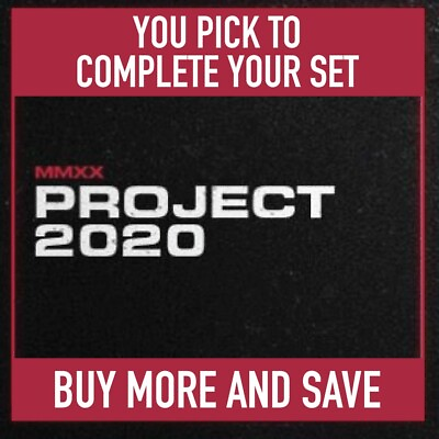 #ad 2020 Topps Project 2020 Baseball #1 400 You Pick Buy More and Save $30.00