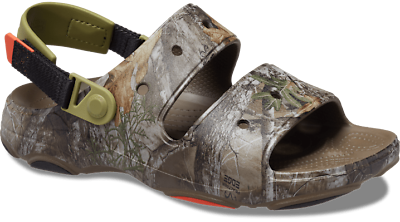#ad Crocs Women#x27;s and Men#x27;s Sandals Classic Realtree Camo All Terrain Sandals $37.49