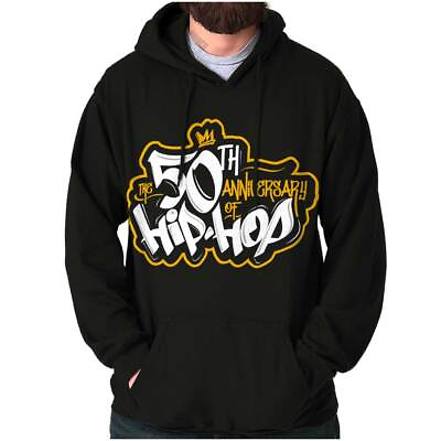 #ad The 50th Anniversary of Hip Hop Logo Hoodie Sweatshirt Women Men $36.99