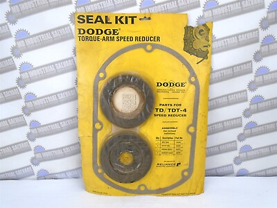 #ad Dodge 244340 SEAL KIT for TORQUE ARM SPEED REDUCER TD TDT 4 Input Output $149.50