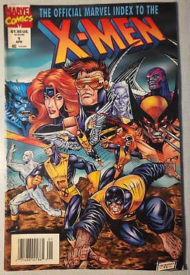 #ad The Official Marvel Index to the X Men #5 1994 $2.25