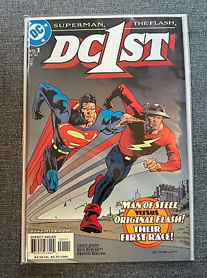 #ad DC 1ST Superman The Flash Geoff Johns 2002 $5.99