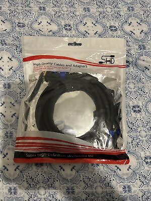 #ad SHD High Quality Cables and Adapters Video and Audio Accessories for PC TV $10.00