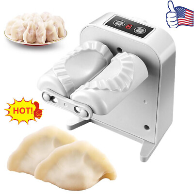 #ad Automatic Electric Dumpling Maker Machine Household Pressing Maker Mould Kitchen $16.57