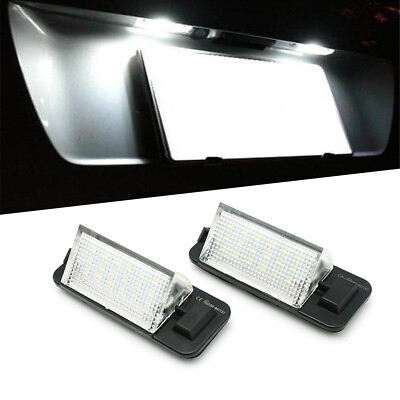 2Pcs For BMW 3 Series E36 1992 99 LED License Plate Light Tag Lamp Replacement $12.84