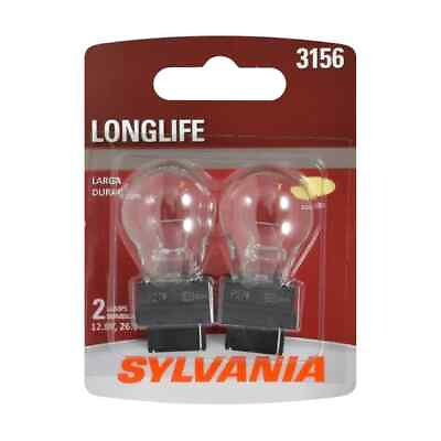 #ad Sylvania Long Life 3156 Two Bulbs Rear Turn Signal Replace Upgrade Lamp OE Stock $11.00