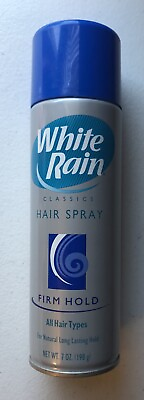 #ad Vintage 2001 White Rain Classics Hair Spray Firm Hold All Hair Aerosol 7 Oz Prop $24.99