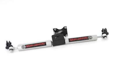 #ad Rough Country N3 Dual Steering Stabilizer for 07 18 Jeep Wrangler JK 8734930 $129.95