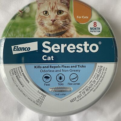 #ad #ad Bayer Seresto 8 Month Protection Flea and Tick Collar for Cat New Sealed1 $18.99