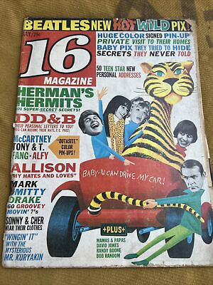 #ad vintage magazine 16 magazine May 1966 fd90 $19.99