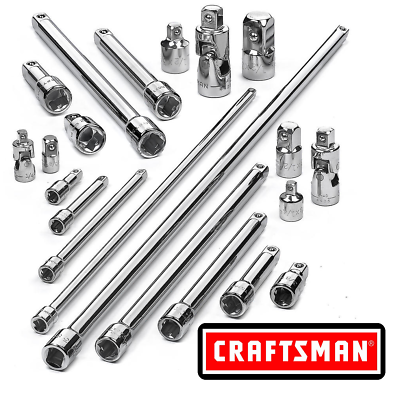 #ad NEW Craftsman Socket Extension 1 4quot; 3 8quot; or 1 2quot; in. Drive Bar Any Size ext $6.95