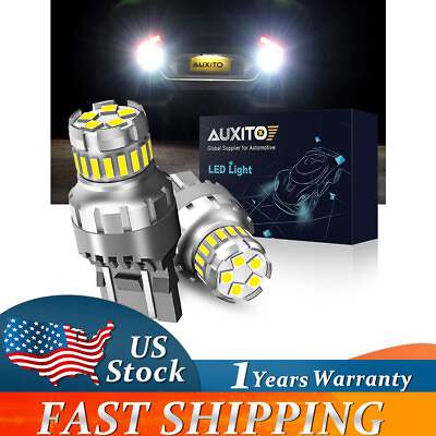 #ad AUXITO LED Reverse Turn Signal Light DRL Bulb Anti Hyper Flash 7440 7441 7443 X2 $11.01