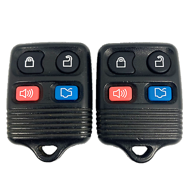 #ad 2 OEM FORD Keyless Remote Fobs *New Button Pads Installed* 4 Button GQ43VT11T $13.75