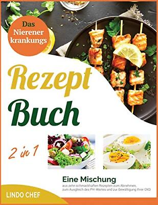 #ad Das Nierenerkrankungs Rezeptbuch 2 in 1 ... by Chef Lindo Paperback softback $18.20