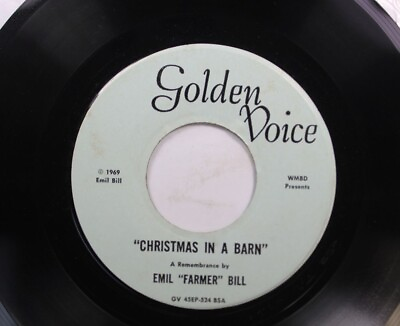 #ad Hear Christmas 45 Emil Farmer Bill Christmas In A Barn Christmas In A Barn $29.99