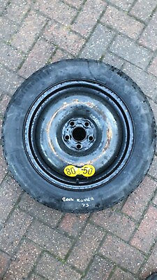 #ad 2005 ROVER 75 16quot; SPACE SAVER SPARE WHEEL 125 90 R16 219 GBP 49.99