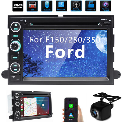 #ad For 2004 2008 Ford F150 F250 Car GPS Navigation DVD Player Stereo Radio Camera $174.90