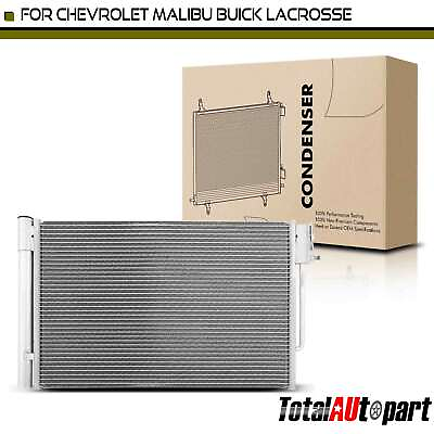 #ad AC Condenser w Receiver Drier w o Bracket for Buick LaCrosse Chevrolet Malibu $49.99